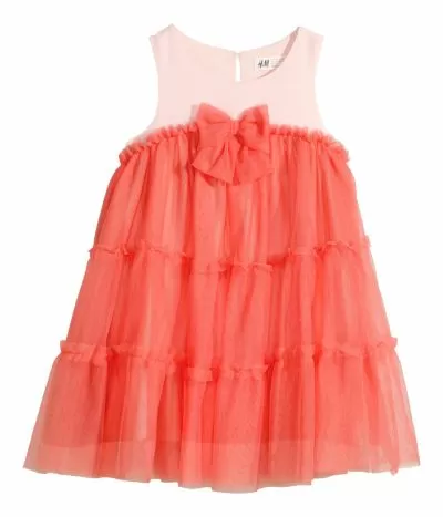  Tulle Coral dress 