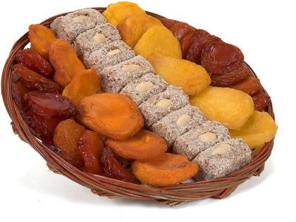 Basket of fruits and nuts III