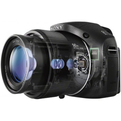 Digital camera Sony DSC-HX300V, 20MP, Black