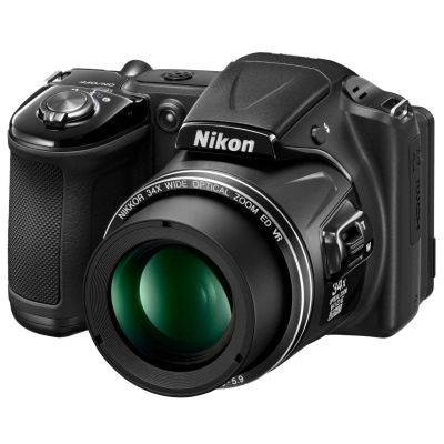 Дигитален фотоапарат Nikon COOLPIX L830, 16MP, Черен