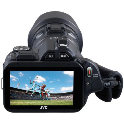 Camcorder JVC GC-PX100V, Full HD, Wi-Fi, Black