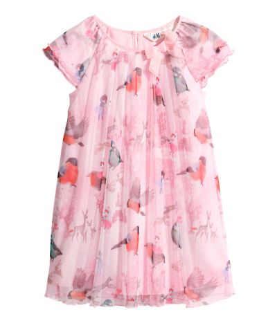  Patterned Birdy tulle dress 