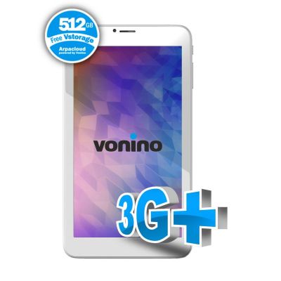 Vonino Onyx Z tablet with Dual-Core A7 1.30GHz processor, 7",1GB DDR3, 8GB, 3G, GPS, Bluetooth, Wi-Fi, Android 4.2. Jelly Bean