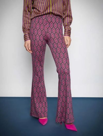 Дизайнерски панталон с испански крачоли